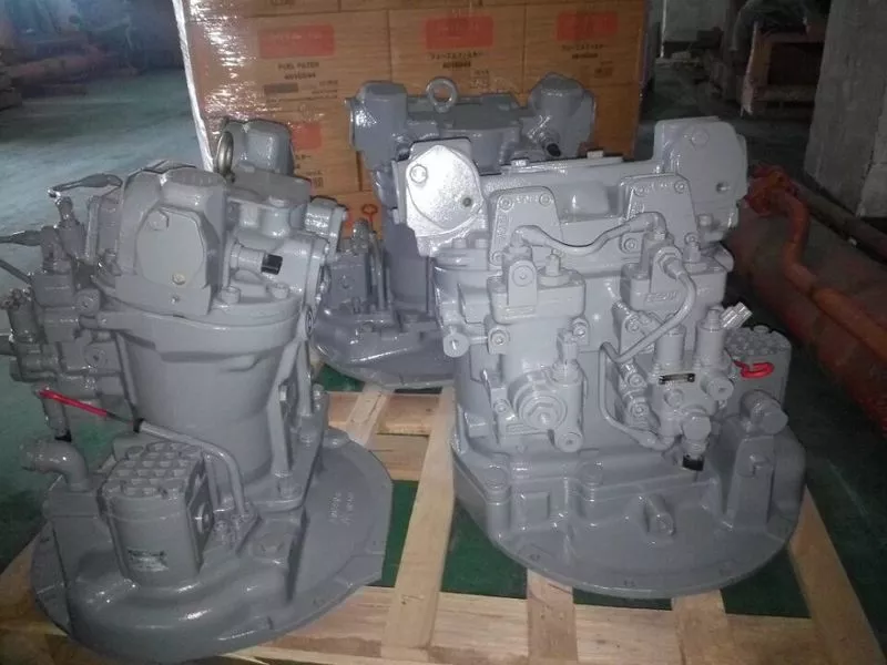 Насос гидравлический на Hitachi, JCB, Hyundai, Hidromek, Doosan, CAT