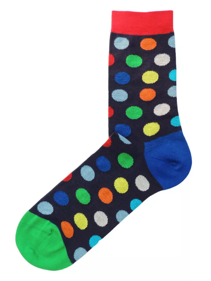 Модные стильные цветные носки для школы 4