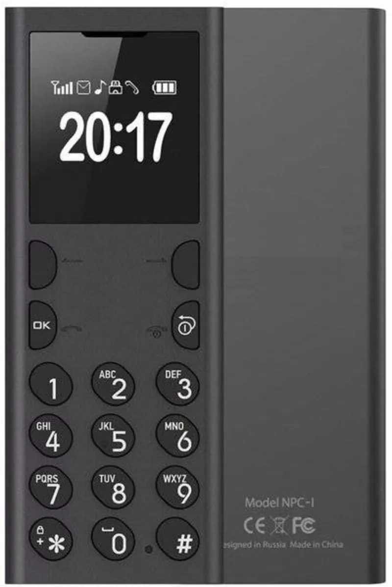 Продам стильный ультратонкий мини телефон NPC1 c волшебной функцией из