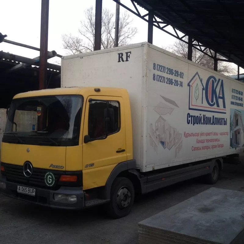 Услуги грузового транспорта без посредников по городу Алматы и области