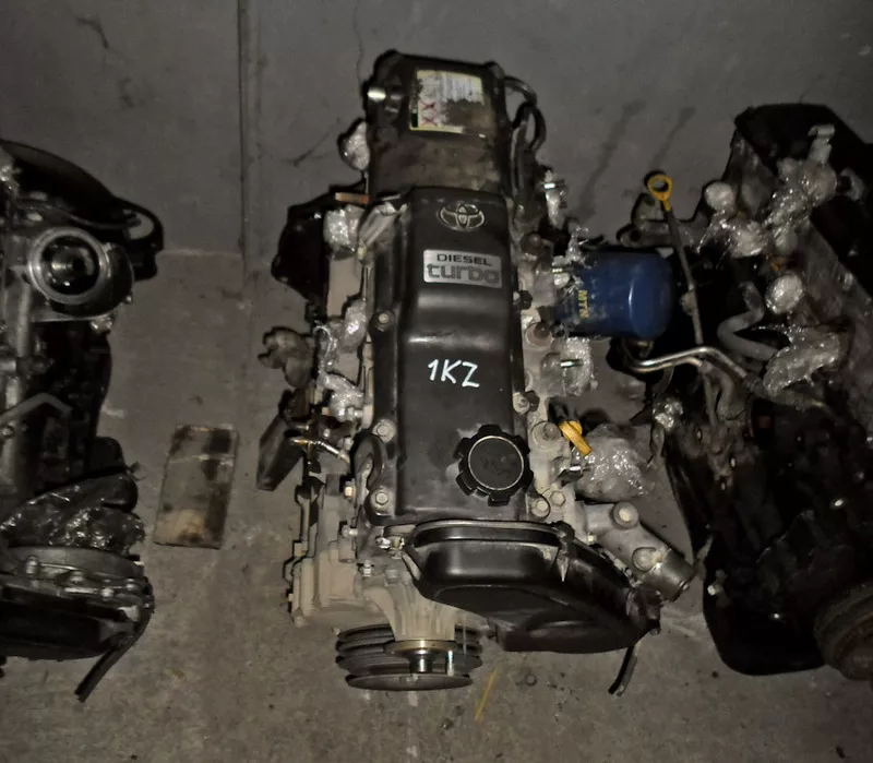 Двигатель 1KZ  на Toyota Land Cruiser Prado 78