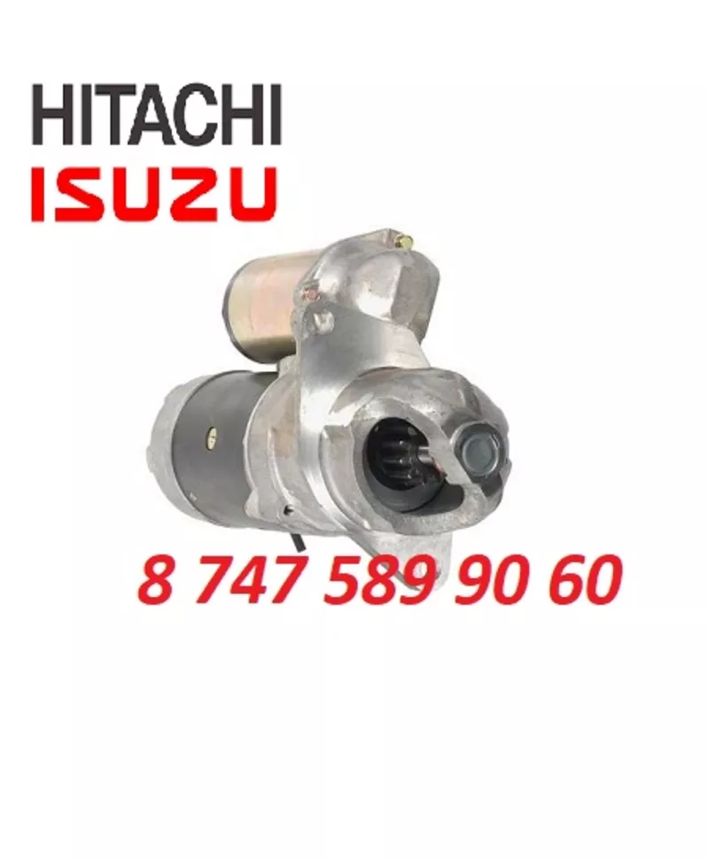 Стартер Hitachi ex300-5,  Isuzu 6sd1 1811002941 3