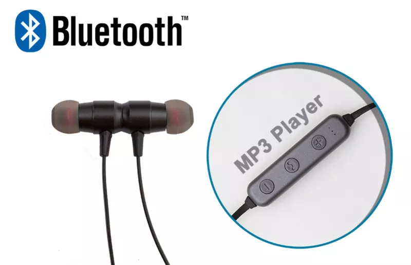 Продам беспроводная стерео Bluetooth гарнитура + MP3 Player