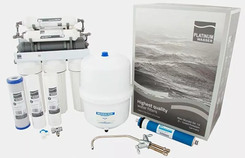 Немецкие фильтры обратного осмоса для очистки воды Platinum Wasser  6