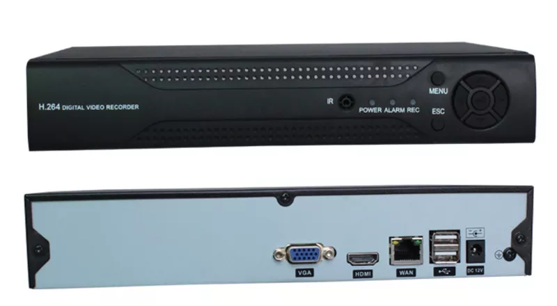 Продам IP видеорегистратор NVR на 4 камеры с просмотром через интернет