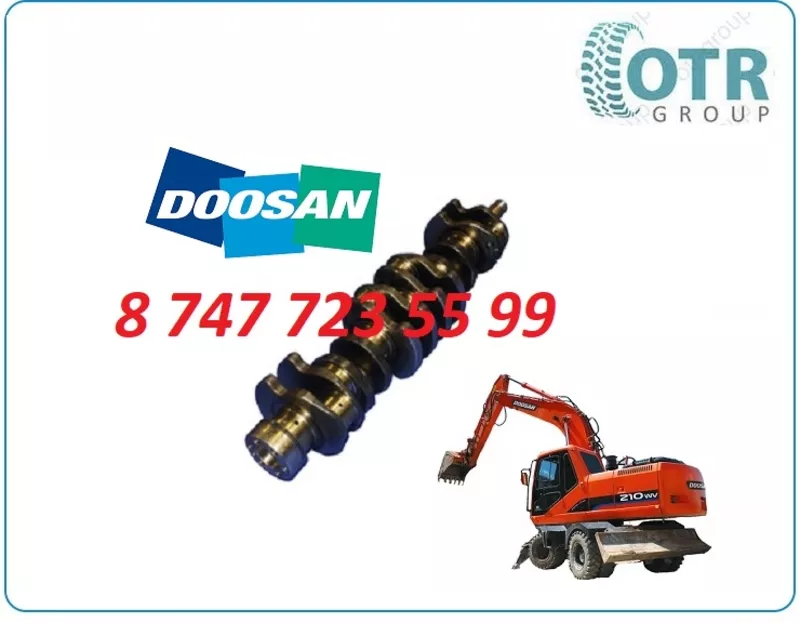 Коленвал на Doosan Solar S-170 65.02101-0045 2