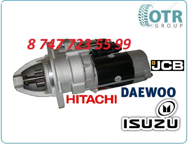 Стартер на двигатель Isuzu 4bd1, 6bd1 1811001892 2