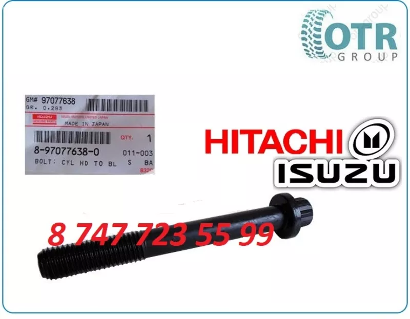 Болты гбц на двигатель Isuzu 4hk1, 6hk1 8970776380 2