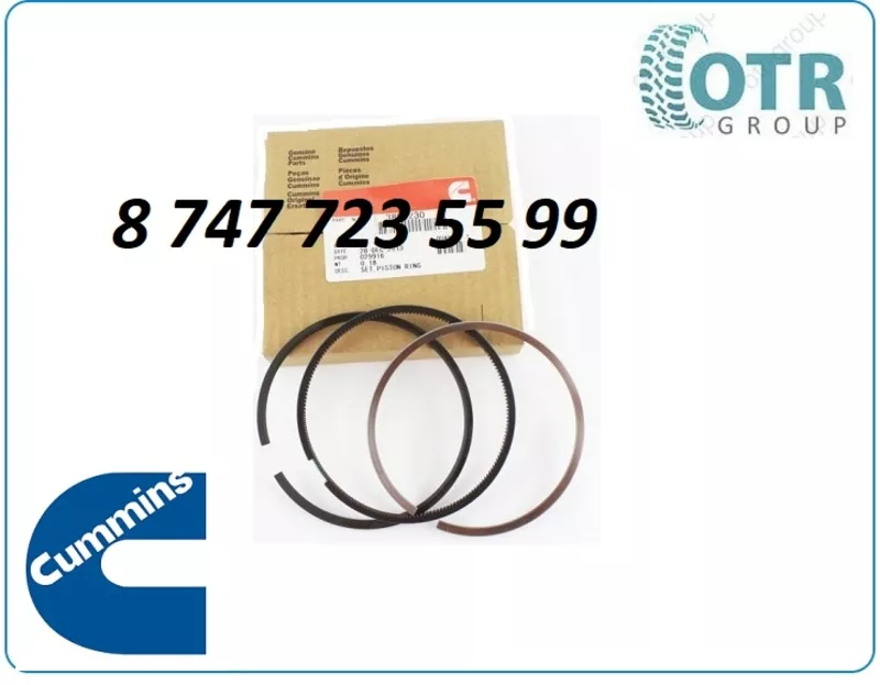 Кольца поршневые Cummins 6bt C3918315 3