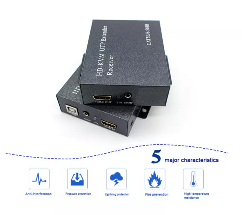 Продам удлинитель (передатчик) HDMI по витой паре на 100м,  Модель MUE1