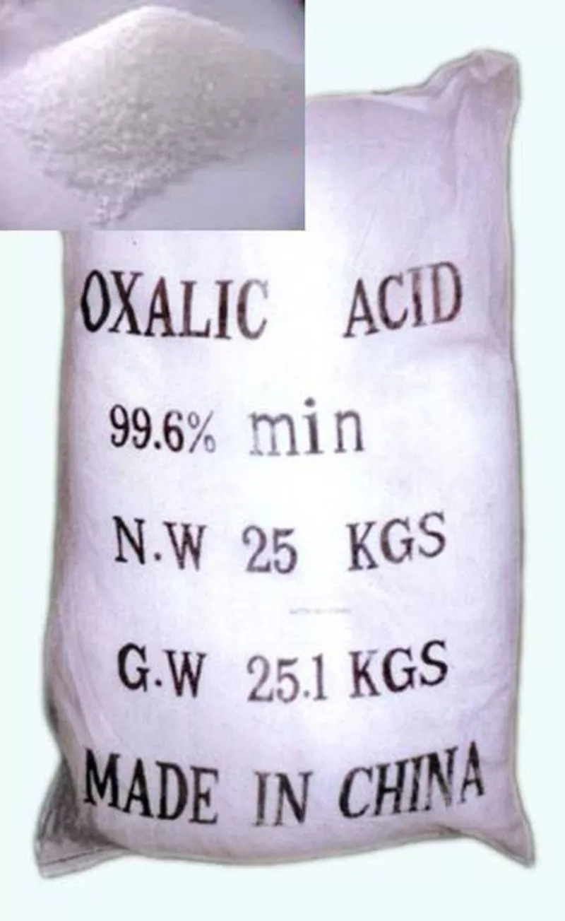 Щавелевая кислота (oxalic acid,  этандиовая кислота) 4