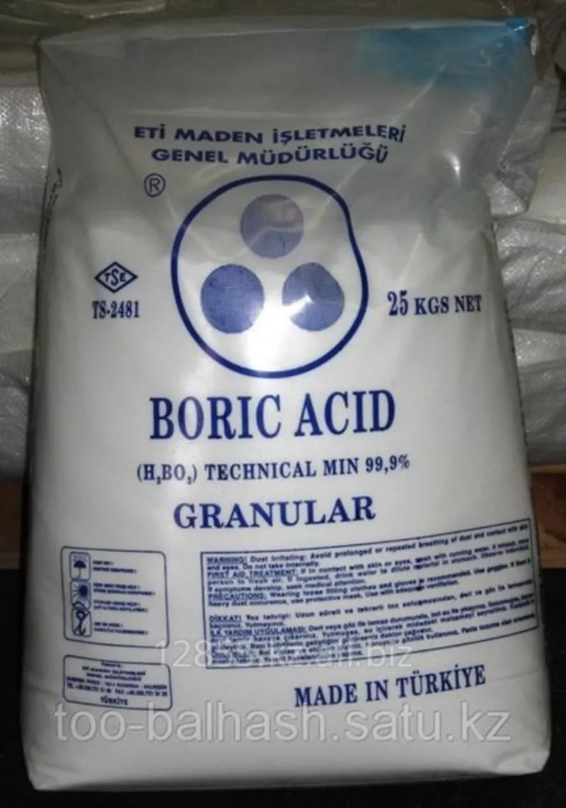 Борная кислота (borax,  boric acid) 3