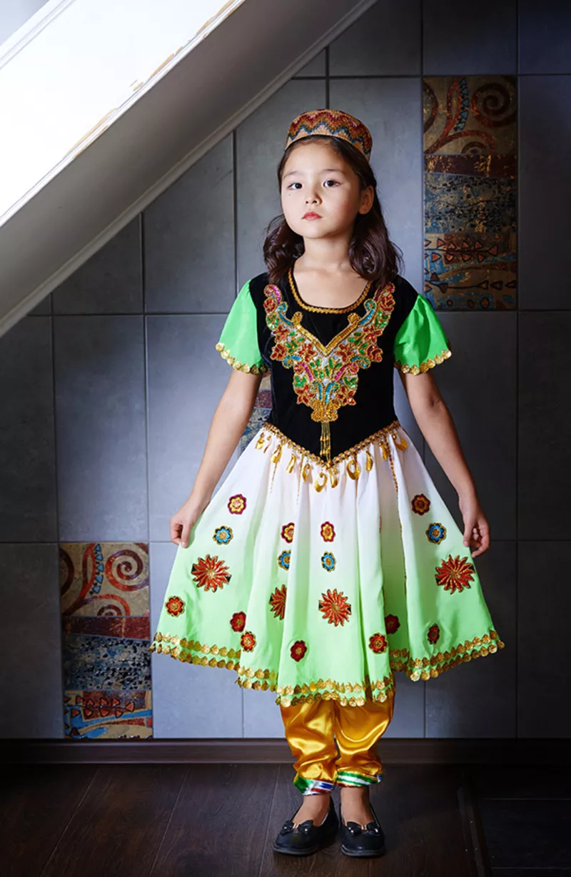 Узбекский костюм на прокат на девочку 5-7 лет 2