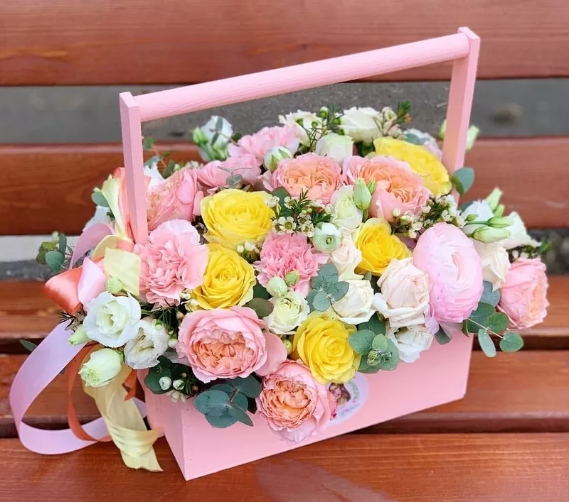 Заказать цветы онлайн в Алматы  10