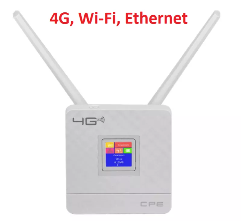 Продам 4G WIFI LAN умный роутер с поддержкой 4G сим карт и Ethernet ра