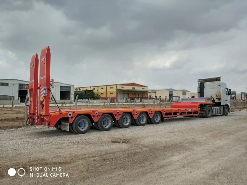 5 axle lowbed semi trailer for sale 