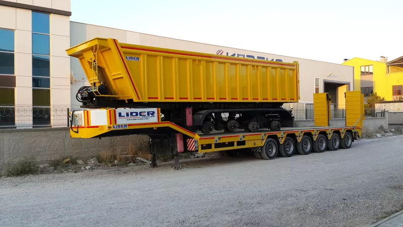 6 axle lowbed semi trailers for sale  2