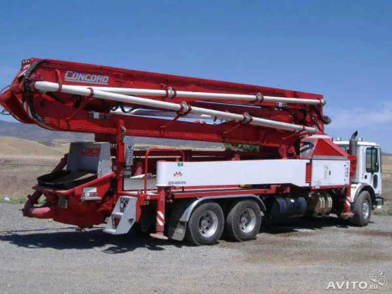 Услуги,  аренда,  заказ автобетононасоса ...