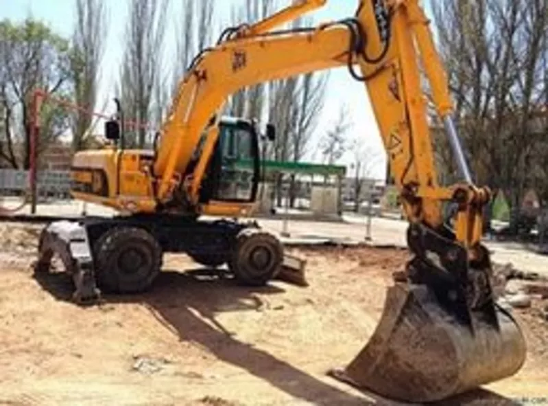 Услуги, аренда, заказ колесного экскаватора... 3