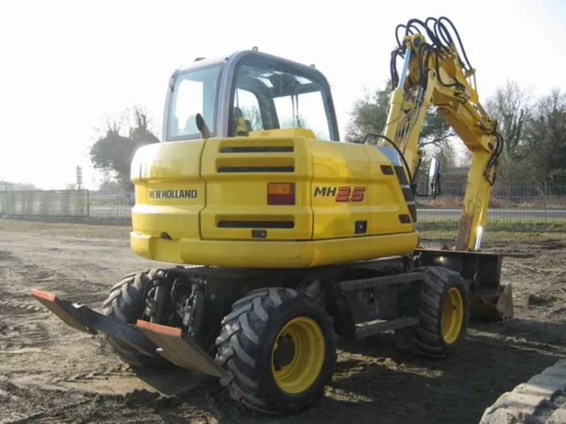 Услуги, аренда, заказ колесного экскаватора... 6