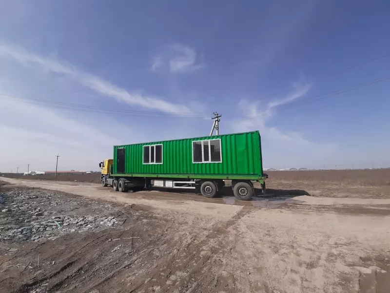 контейнер жилой,  мобильный,  утепленный вагончик - дома Алматы , бытовки 3