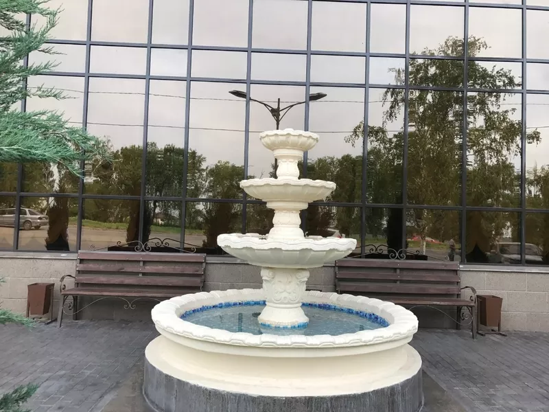 фонтаны с бассейном и без ,  2 - 3 ярусные ,  водопады  5