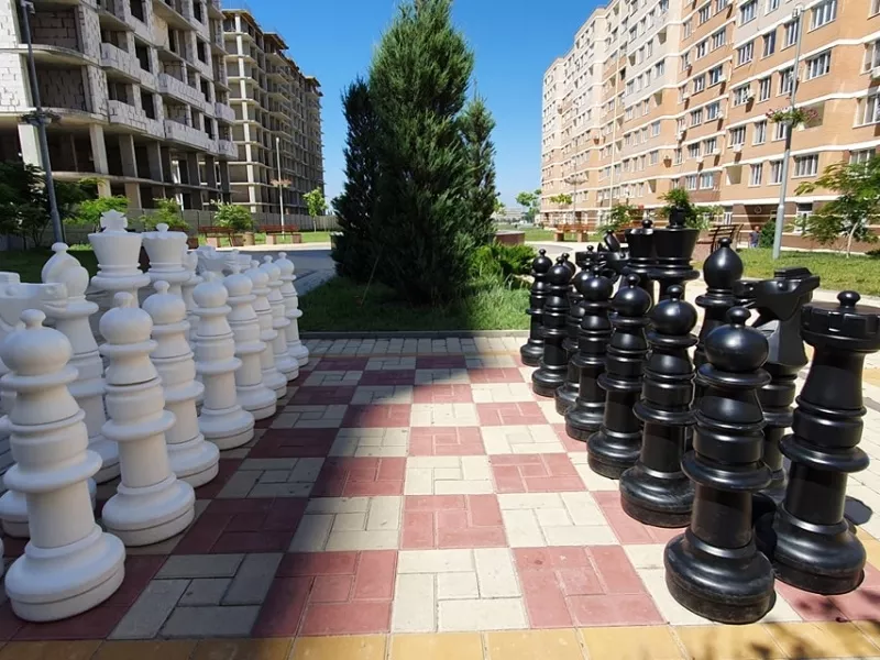 Шахматы парковые (напольные,  уличные,  гигантские).