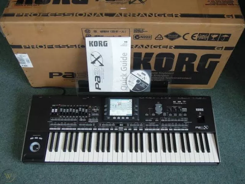 Korg Pa3x 61 keyboard