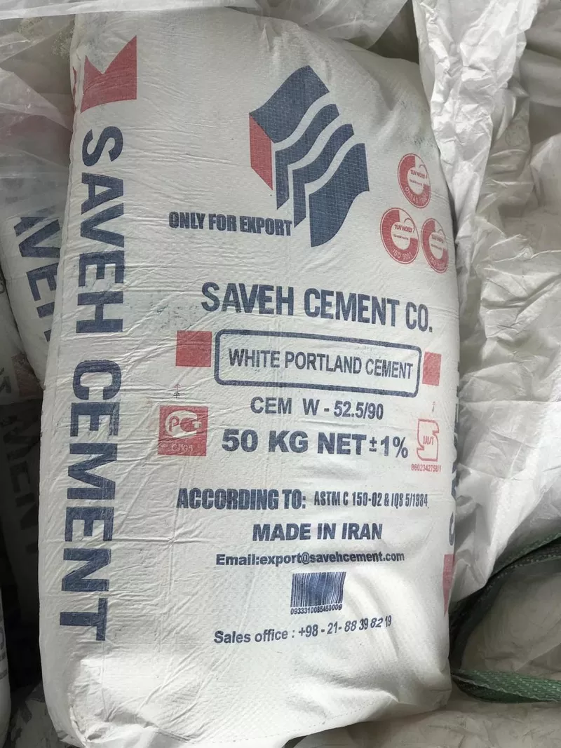 Белый цемент из Ирана