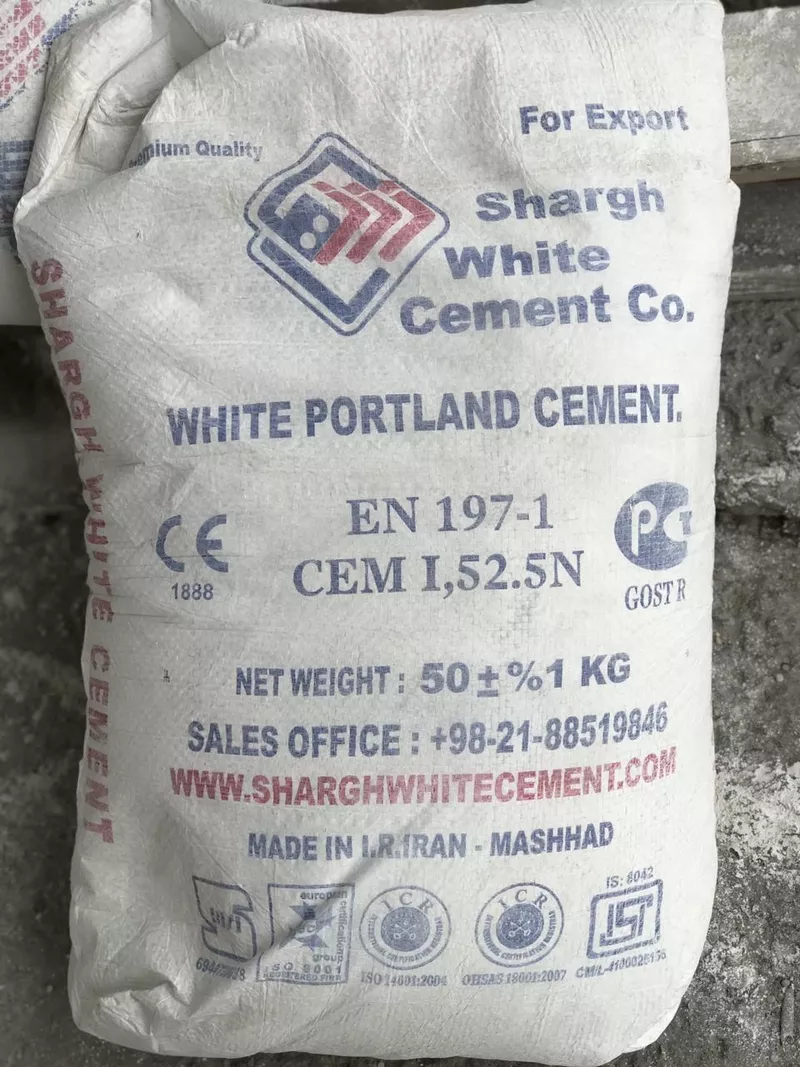 Белый цемент из Ирана 2