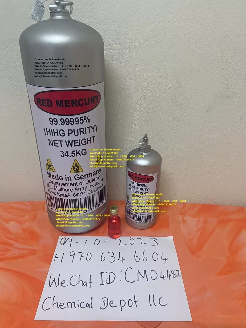 Pure Red Liquid Mercury for sale - Silver - Red Liquid Mercury 5