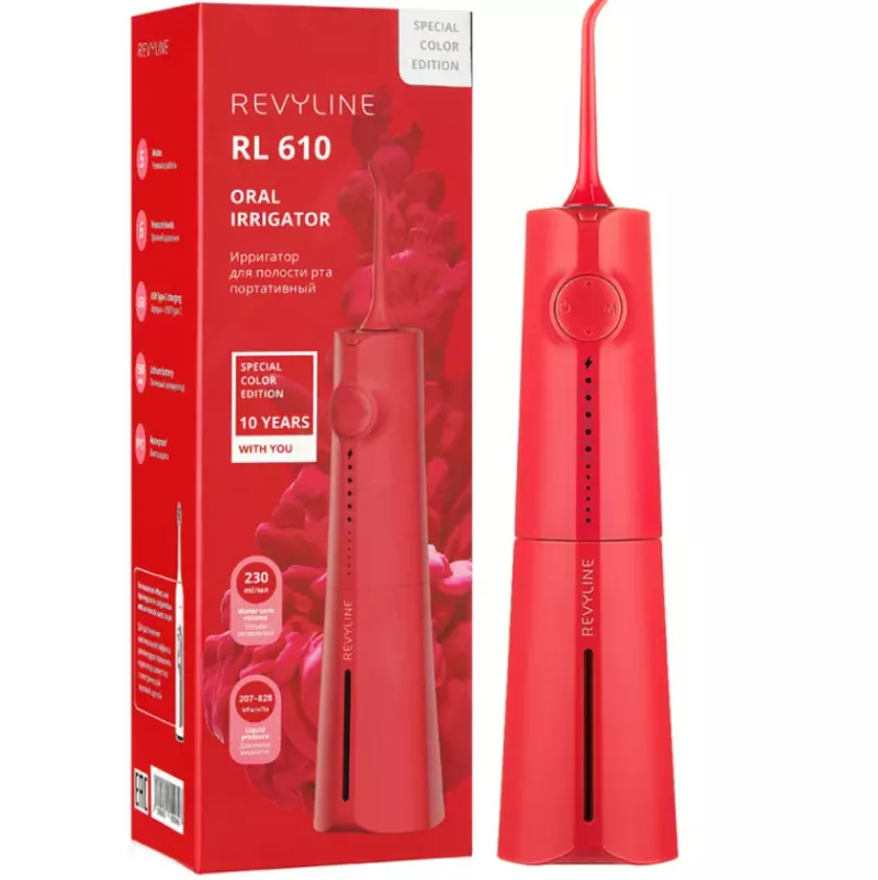 Ирригатор компактный Revyline RL 610 Viva Magenta