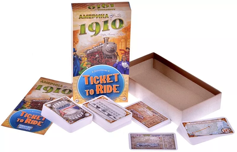 Ticket to Ride Америка. 1910. дополнение