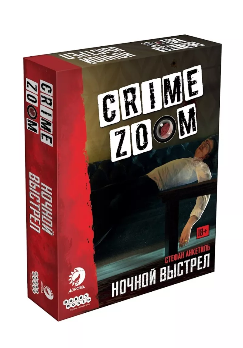 Настольная игра Crime Zoom. Ночной выстрел