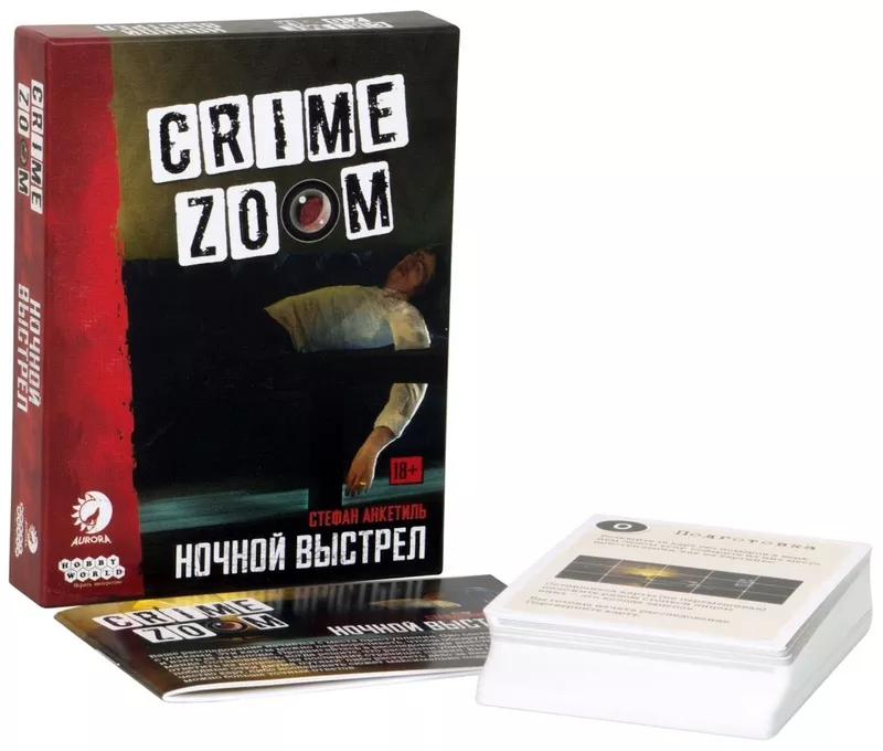 Настольная игра Crime Zoom. Ночной выстрел 3