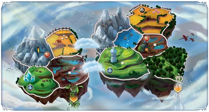 Настольная игра: Small World Маленький мир Небесные острова  7