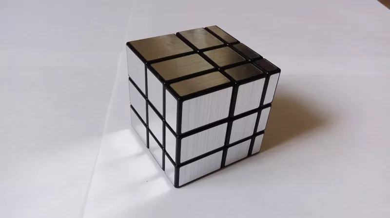 Кубик рубика зеркальный 3х3 silver серебристый | Shengshou 4