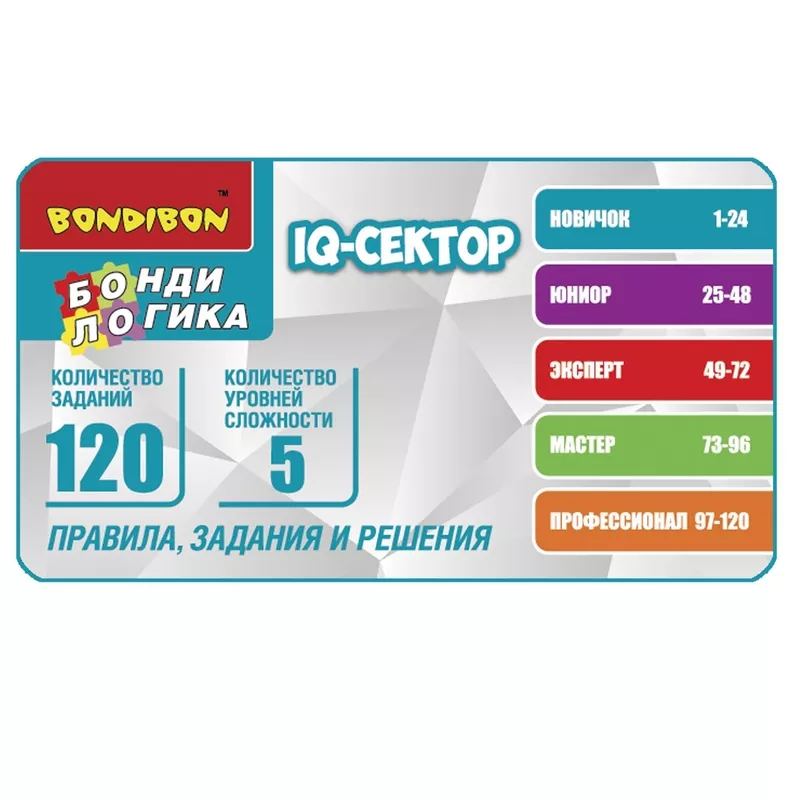 Головоломка: IQ-Сектор | Бондибон 6