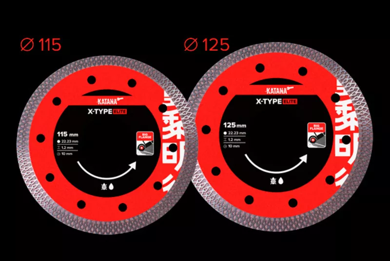 Алмазный отрезной диск KATANA X-TYPE ELITE