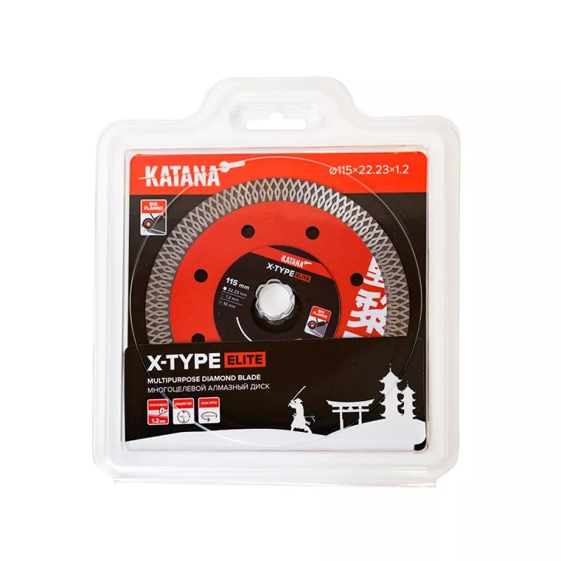 Алмазный отрезной диск KATANA X-TYPE ELITE 4