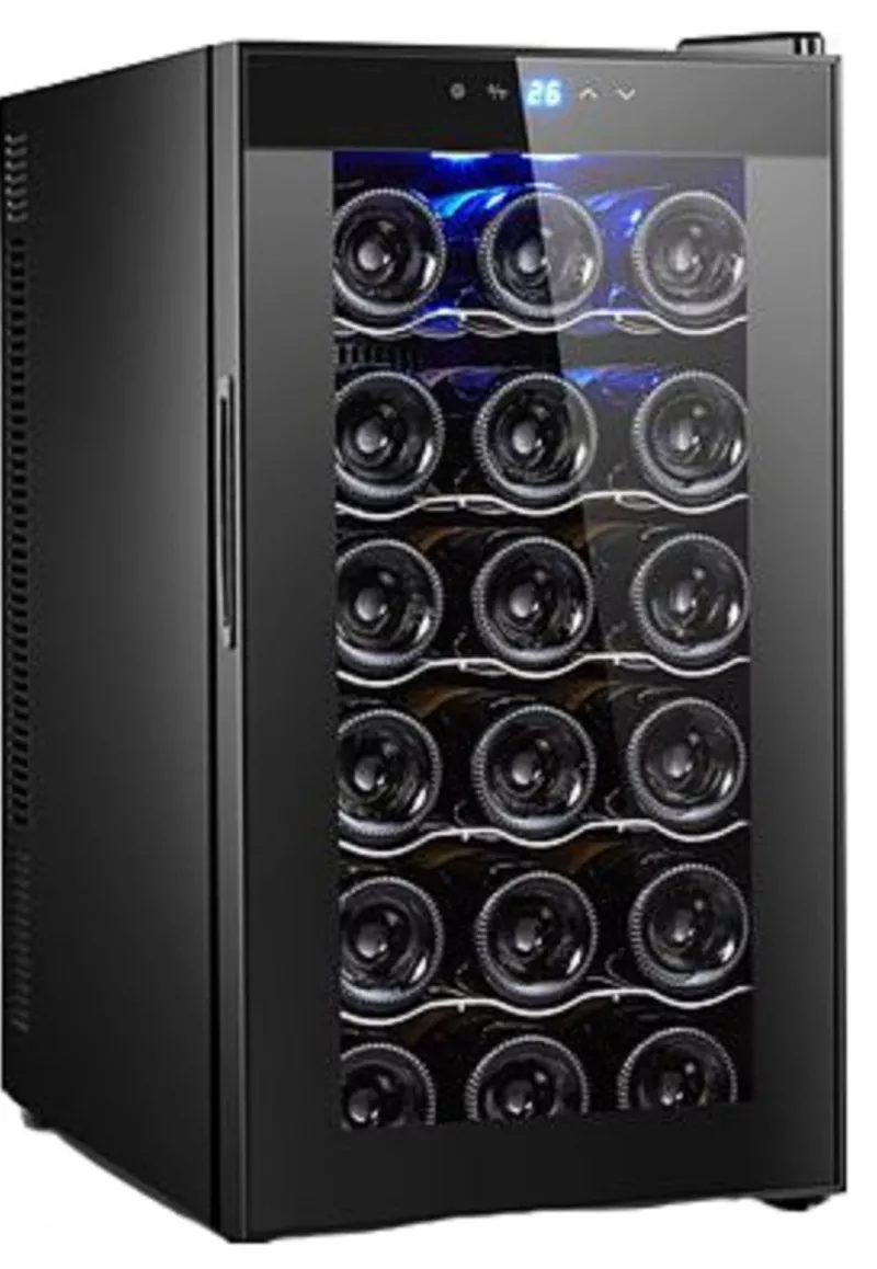Винный шкаф Hurakan HKN-WNC50T предназначен для хранения вина при опре