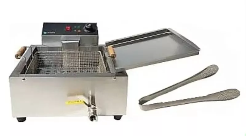 Чебуречница Hurakan HKN-EF8 предназначена для приготовления чебуреков 