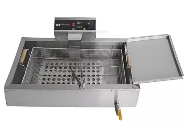 Чебуречница Hurakan HKN-EF16 предназначена для приготовления чебуреков