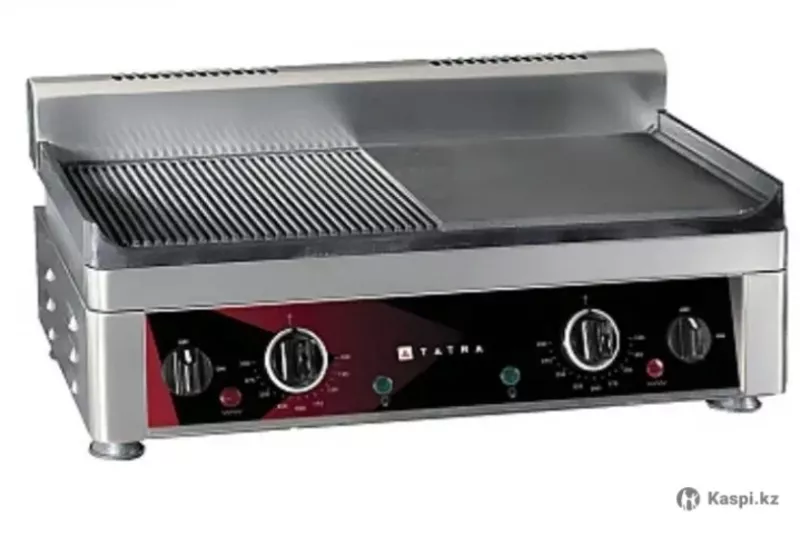 Жарочная поверхность Tatra TGP 5224 R+S предназначена для жарки мяса,