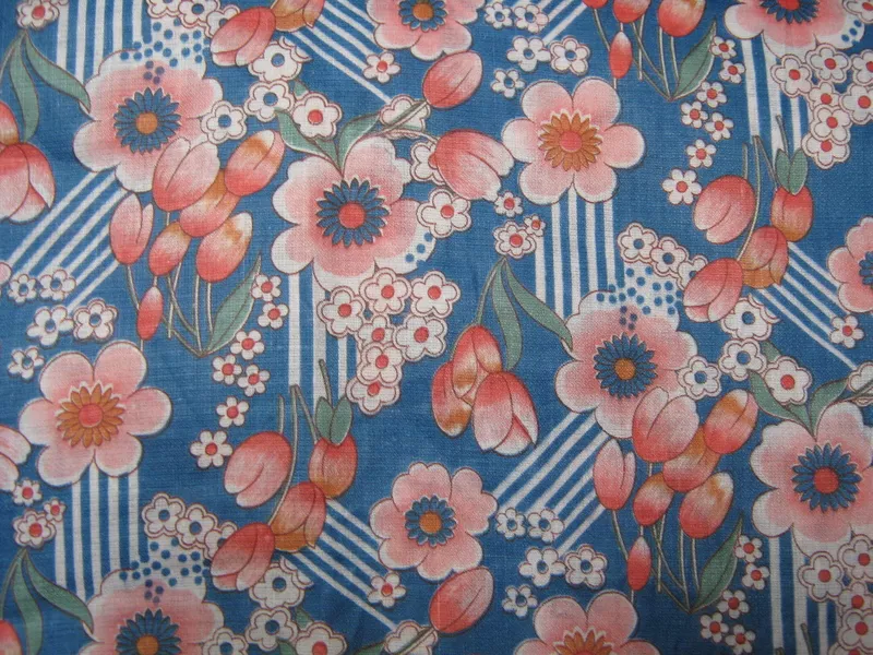 Продаю ткань - ситец, сделано в СССР. Отрезы разного размера. 9