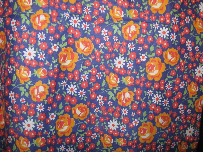 Продаю ткань - ситец, сделано в СССР. Отрезы разного размера. 7