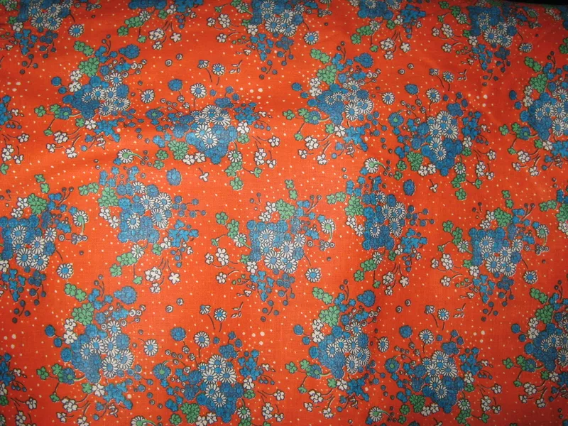 Продаю ткань - ситец, сделано в СССР. Отрезы разного размера. 3