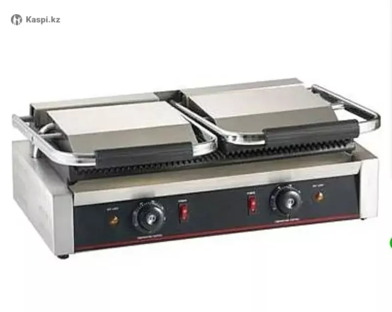 Прижимной гриль Hurakan HKN-PE44R предназначен для обжаривания стейков
