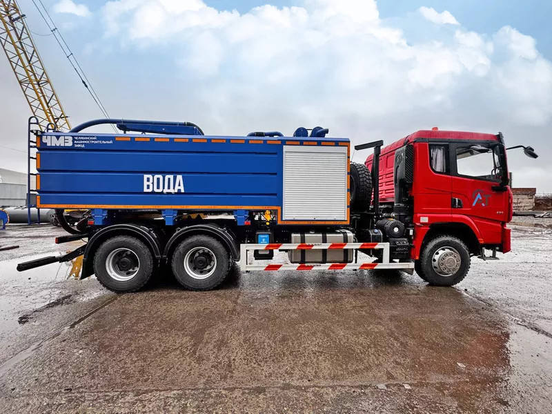 Автоцистерна вакуумная комбинир. авк-6-5 Shacman 5