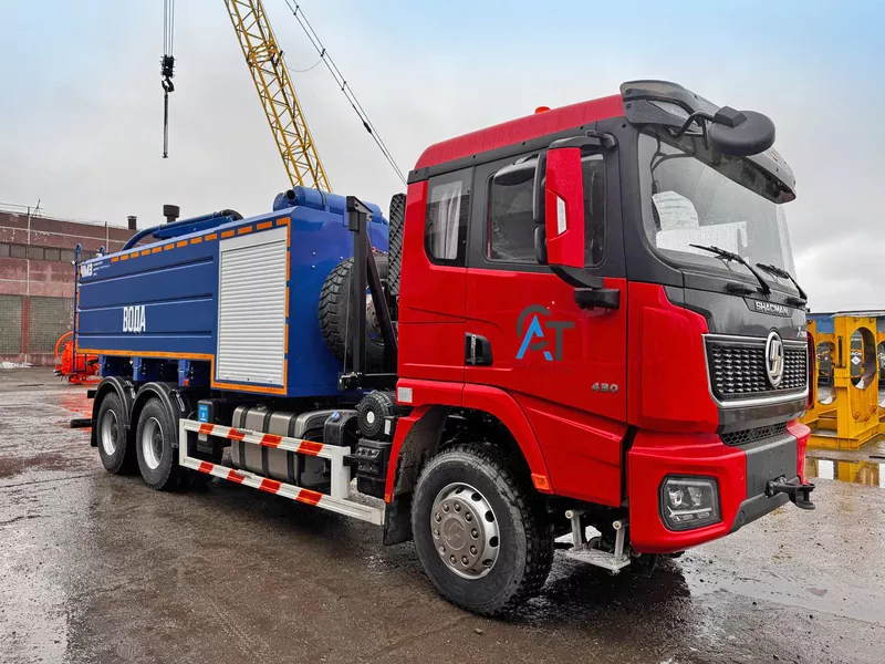Автоцистерна вакуумная комбинир. авк-6-5 Shacman 6